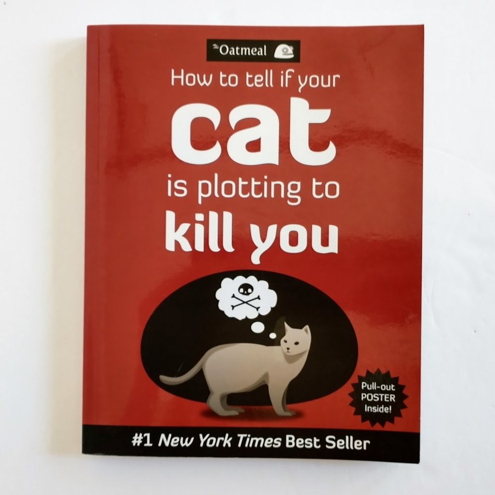 How to tell if your cat is plotting to kill you book